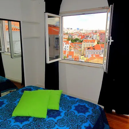 Bica Views Over The River Lisbon